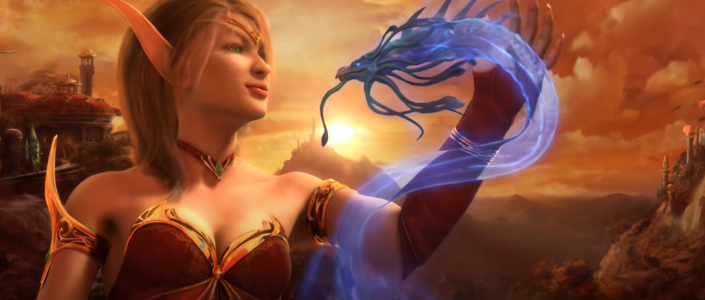 Blood elf · The Burning Crusade · Upscaled screenshot